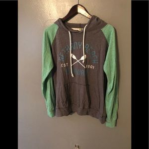 Bethany Beach Baseball Style Lightweight Hoodie